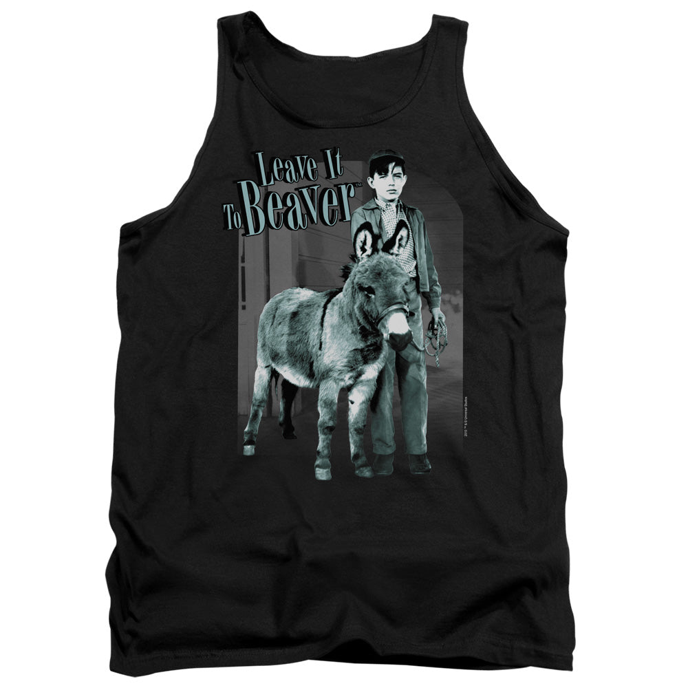 Leave It To Beaver - Up To Something - Adult Tank - Black