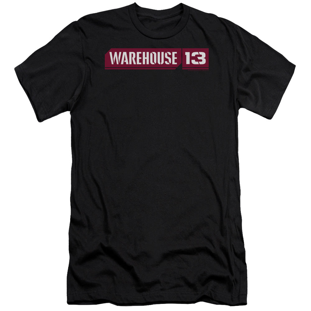 Warehouse 13 - Logo-premuim Canvas Adult Slim Fit 30/1 - Black