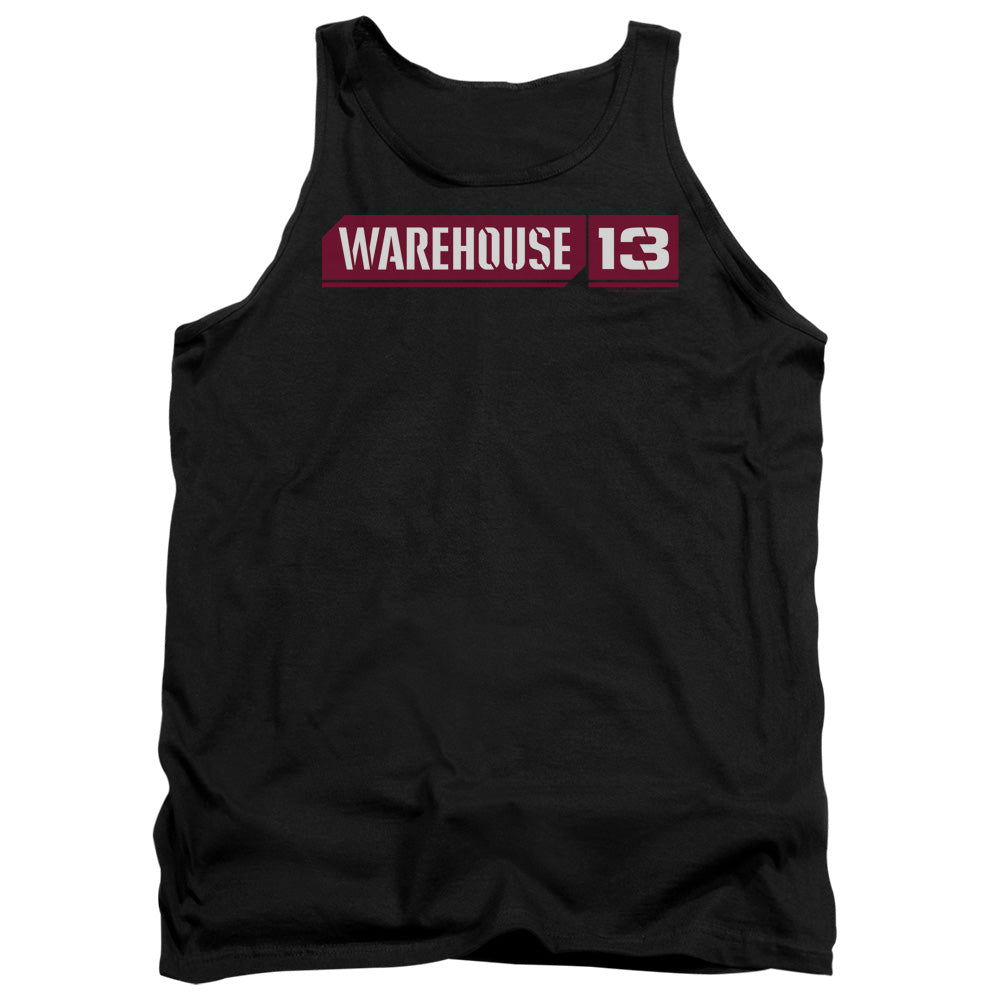 Warehouse 13 - Logo - Adult Tank - Black