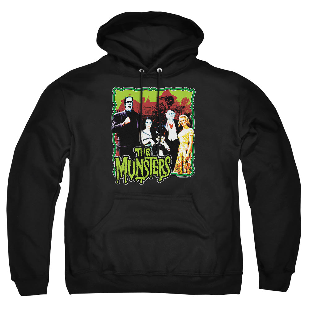 The Munsters - Normal Family - Adult Pull-over Hoodie - Black