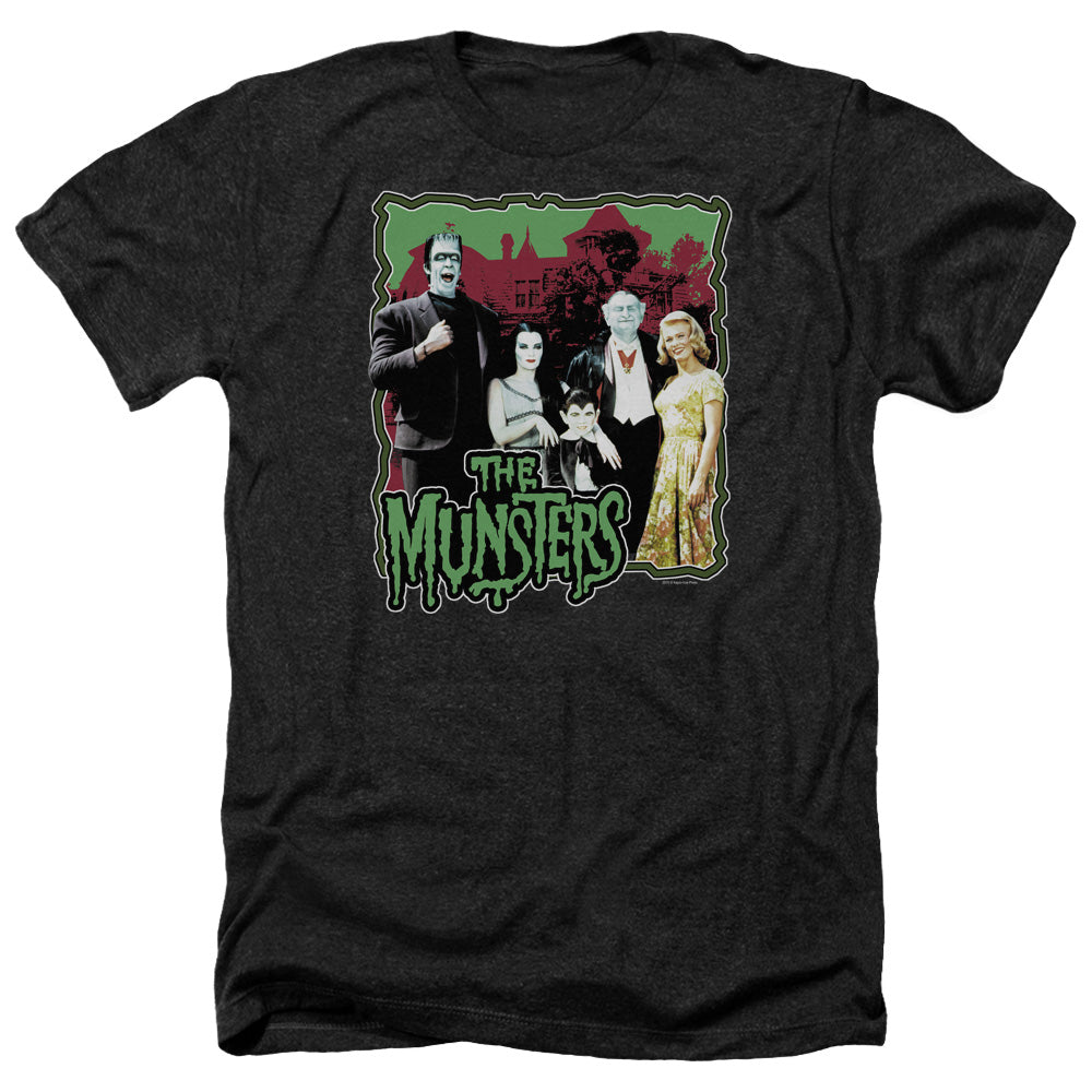 The Munsters - Normal Family - Adult Heather-black