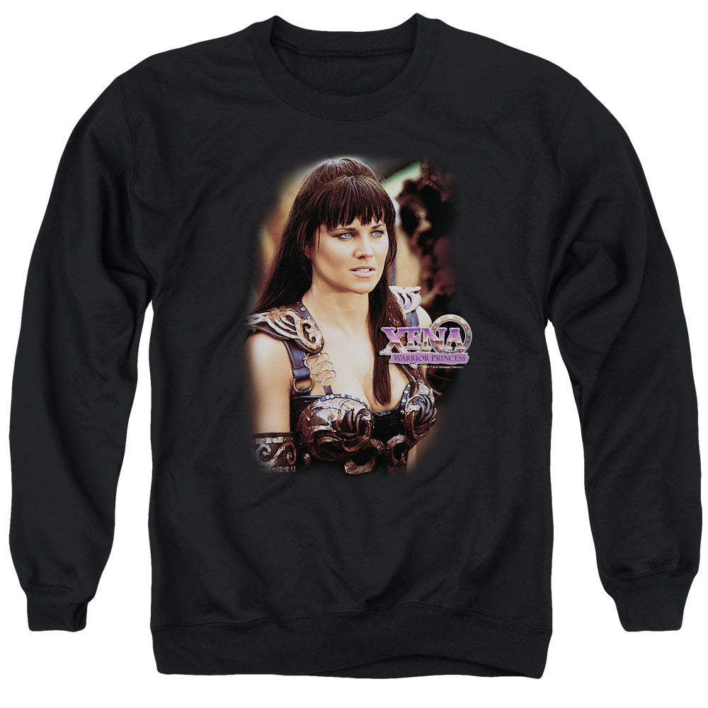 Xena - Warrior Princess - Adult Crewneck Sweatshirt - Black