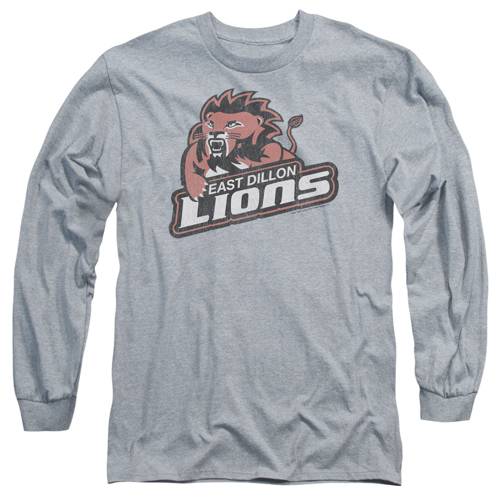 Friday Night Lights - East Dillion Lions - Long Sleeve Adult 18/1 - Heather - Sm - Athletic Heather T-shirt