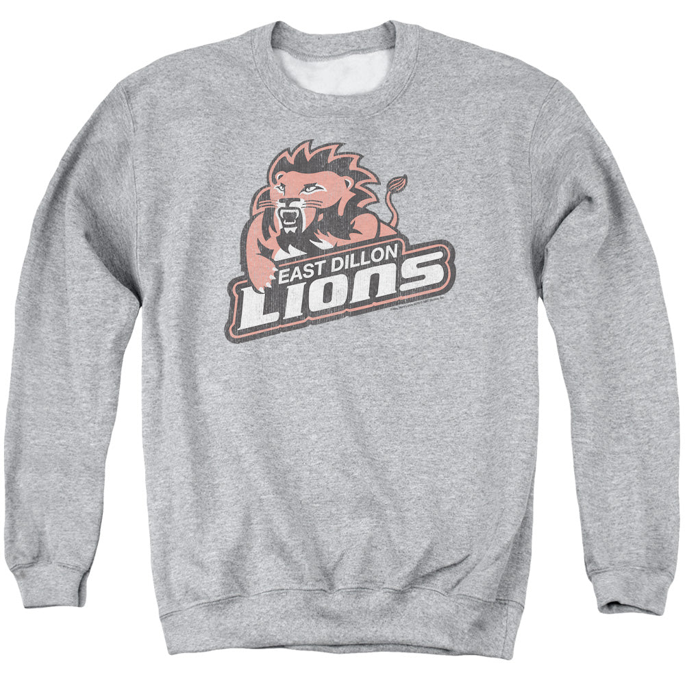 Friday Night Lights - East Dillion Lions - Adult Crewneck Sweatshirt - Athletic Heather
