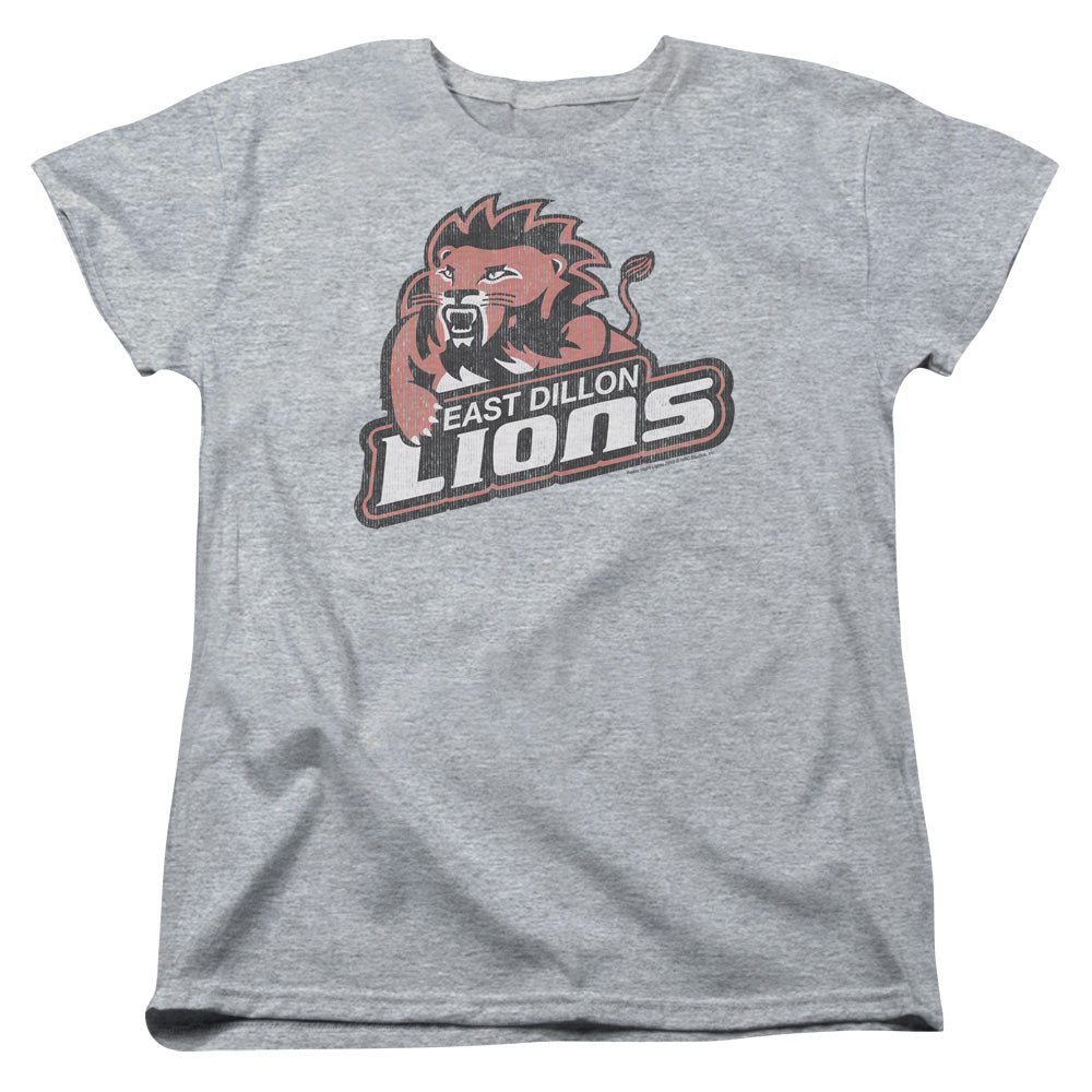 Friday Night Lights - East Dillion Lions - Short Sleeve Women"s Tee - Athletic Heather T-shirt