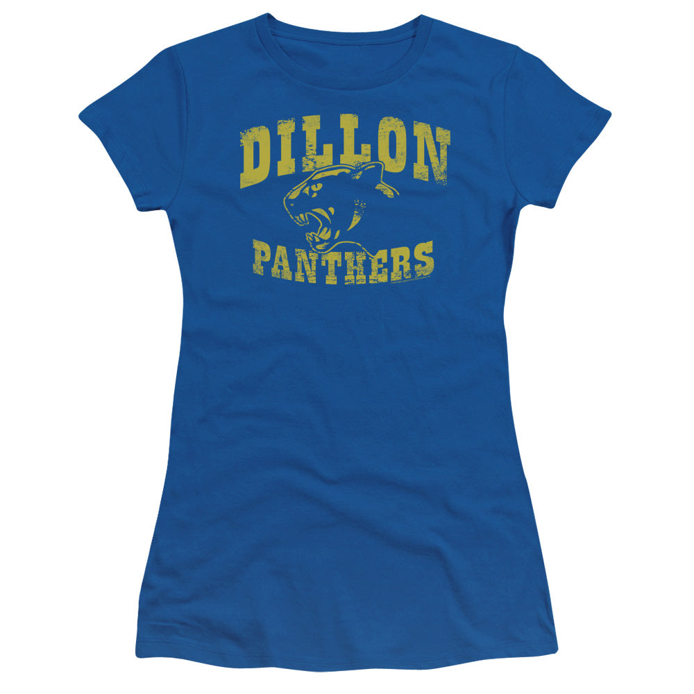 Friday Night Lights - Panthers - Short Sleeve Junior Sheer - Royal Blue T-shirt