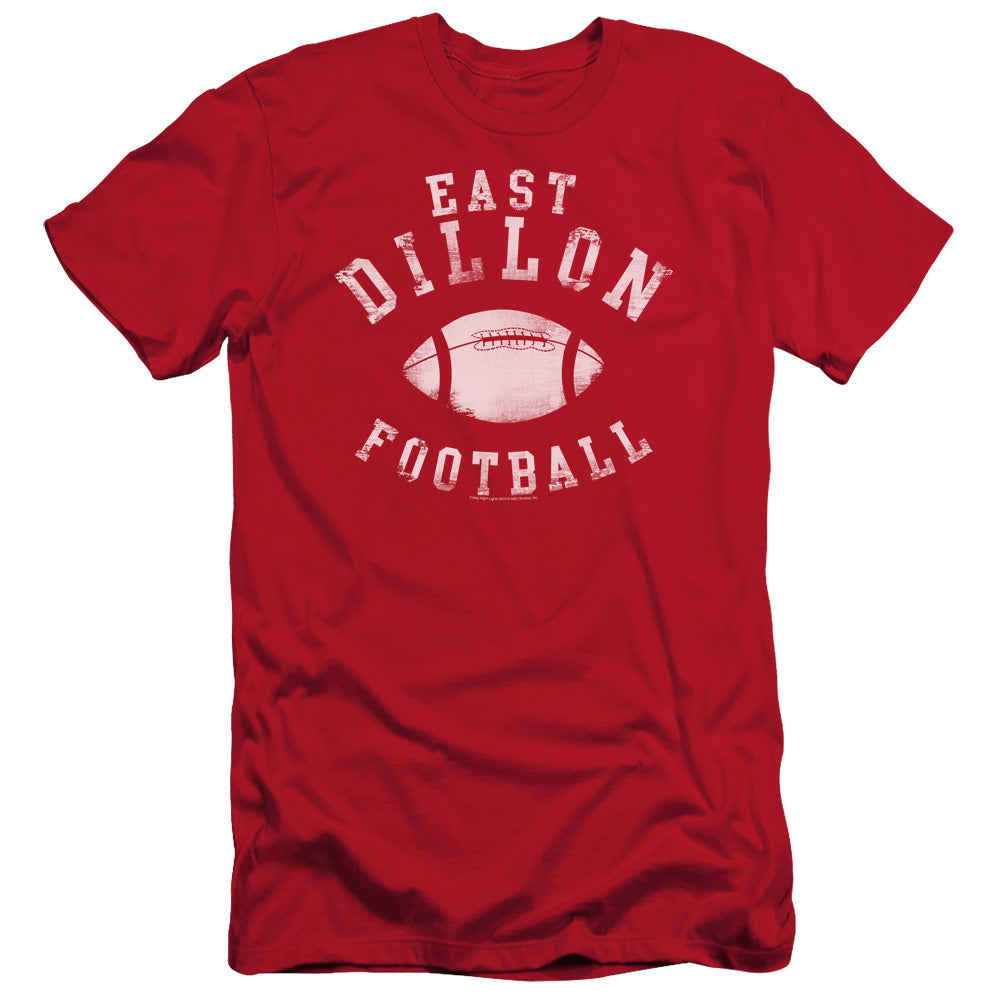 FRIDAY NIGHT LIGHTS EAST DILLON FOOTBALL - S/S ADULT 30/1 - RED T-Shirt