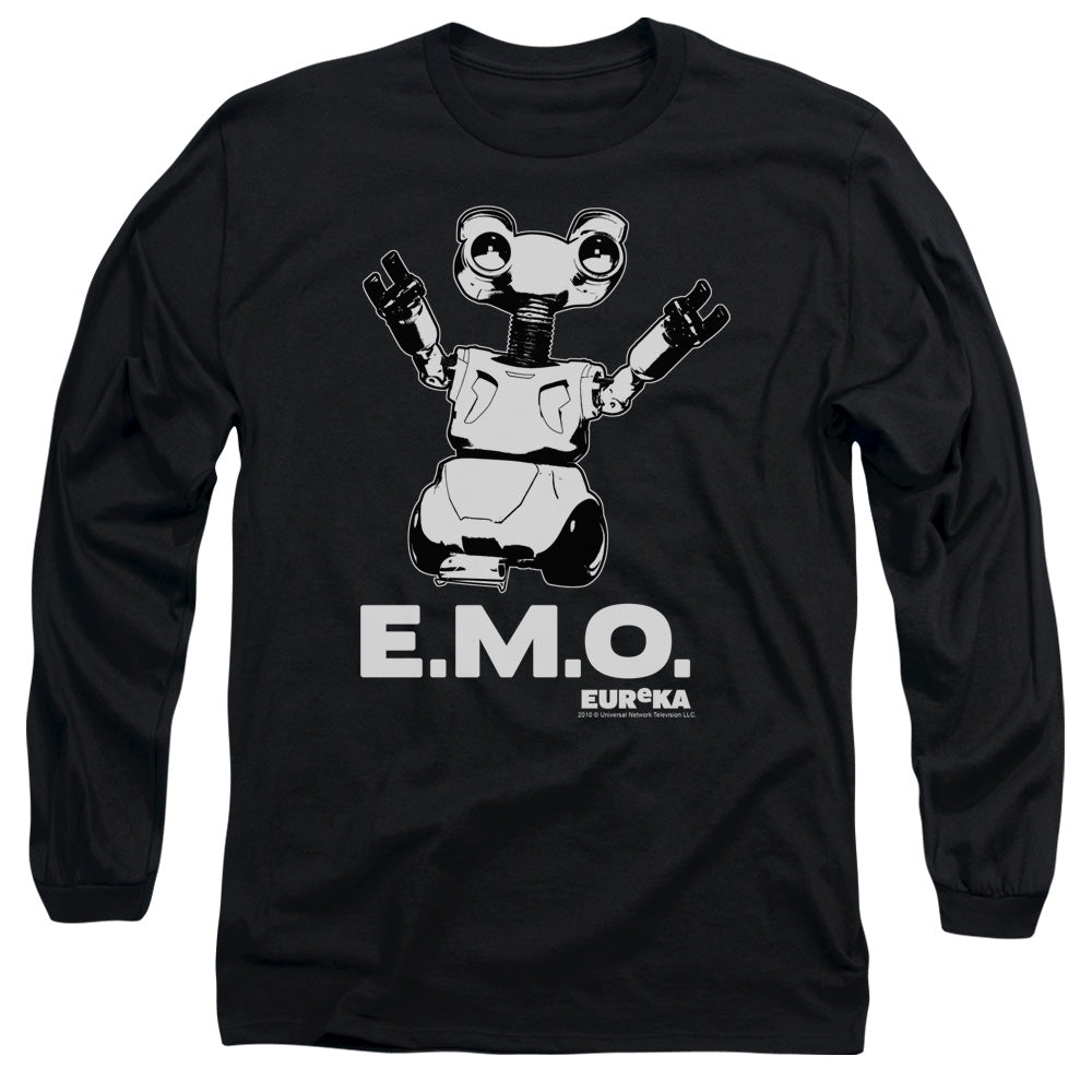 EUREKA EMO - L/S ADULT 18/1 - BLACK - SM - BLACK T-Shirt