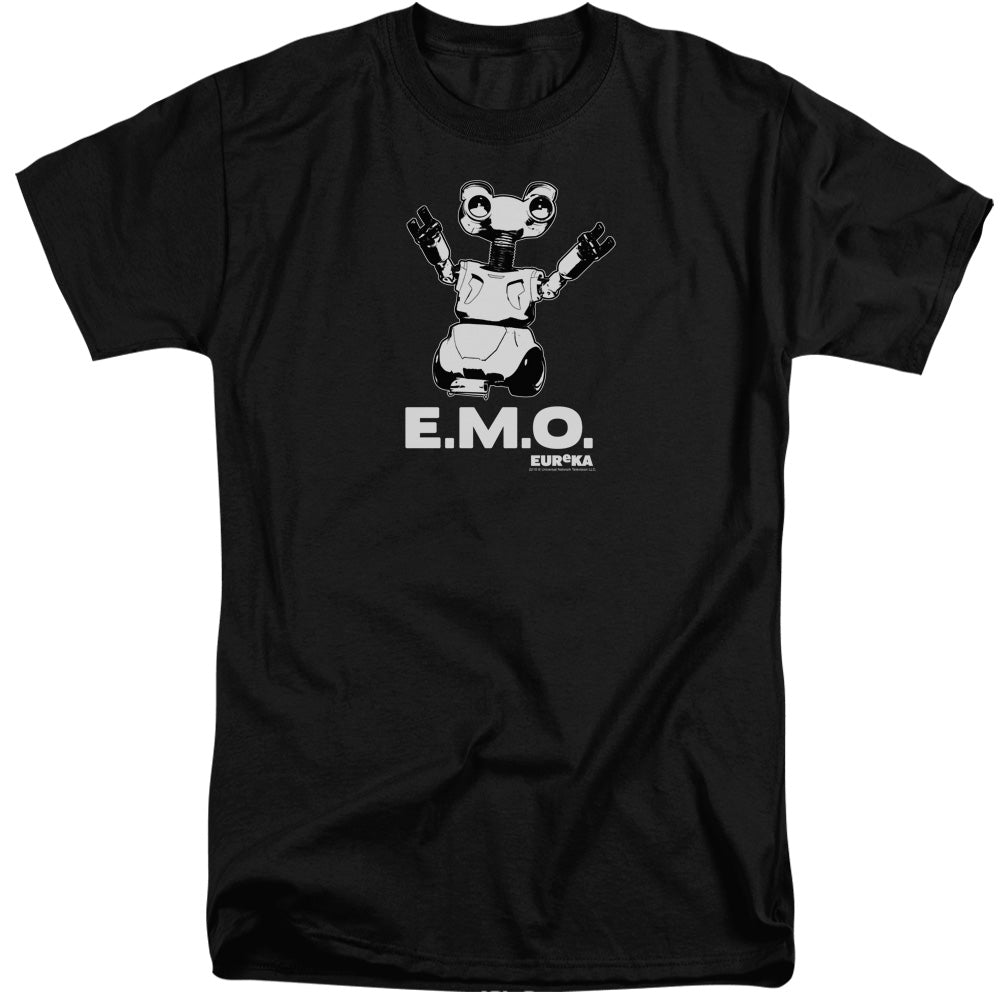 Eureka - Emo - Short Sleeve Adult Tall - Black - Xl - Black T-shirt