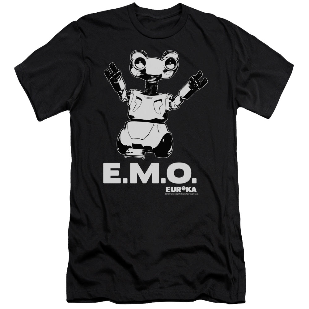 Eureka - Emo - Short Sleeve Adult 30/1 - Black - Sm - Black T-shirt