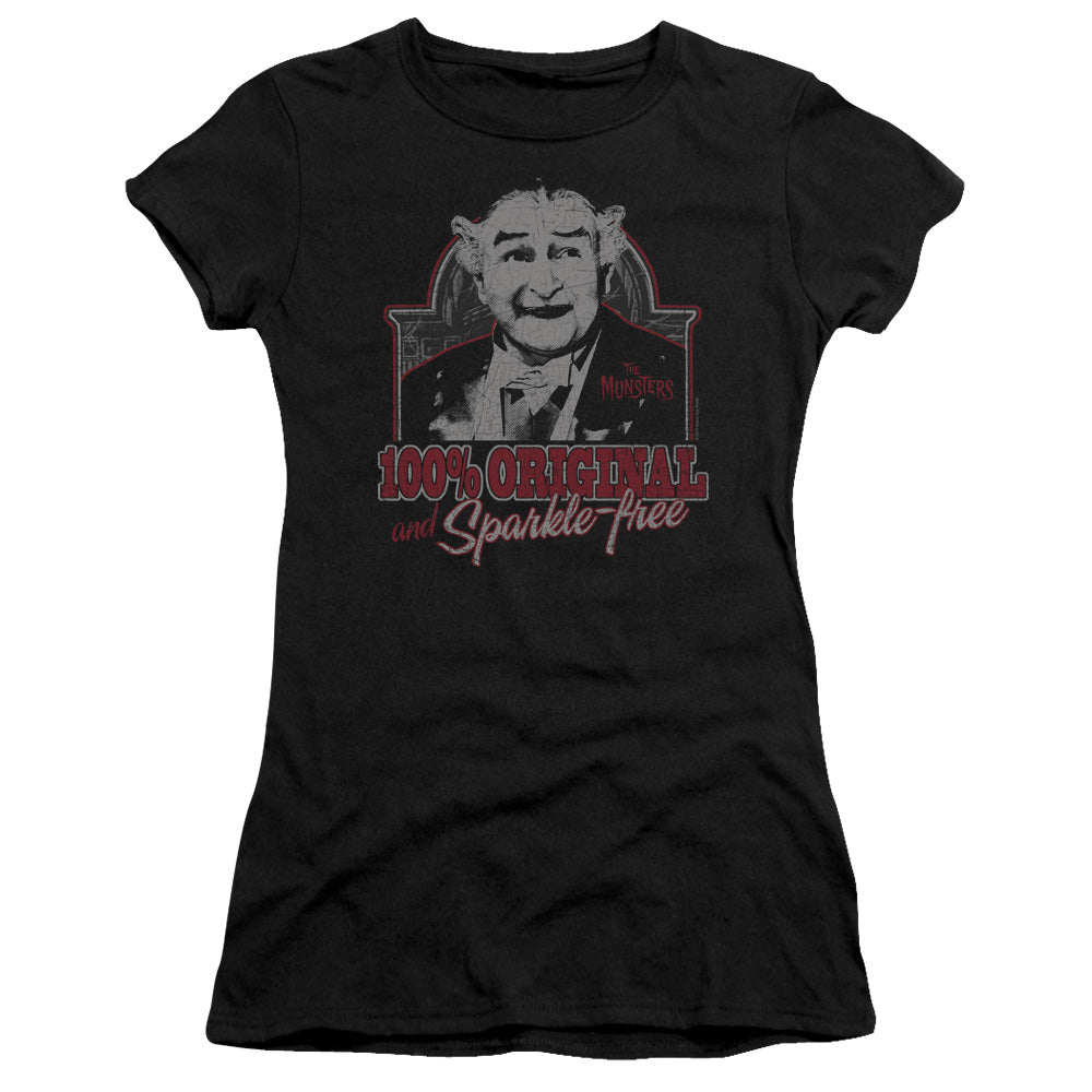 The Munsters - 100% Original - Short Sleeve Junior Sheer - Black T-shirt