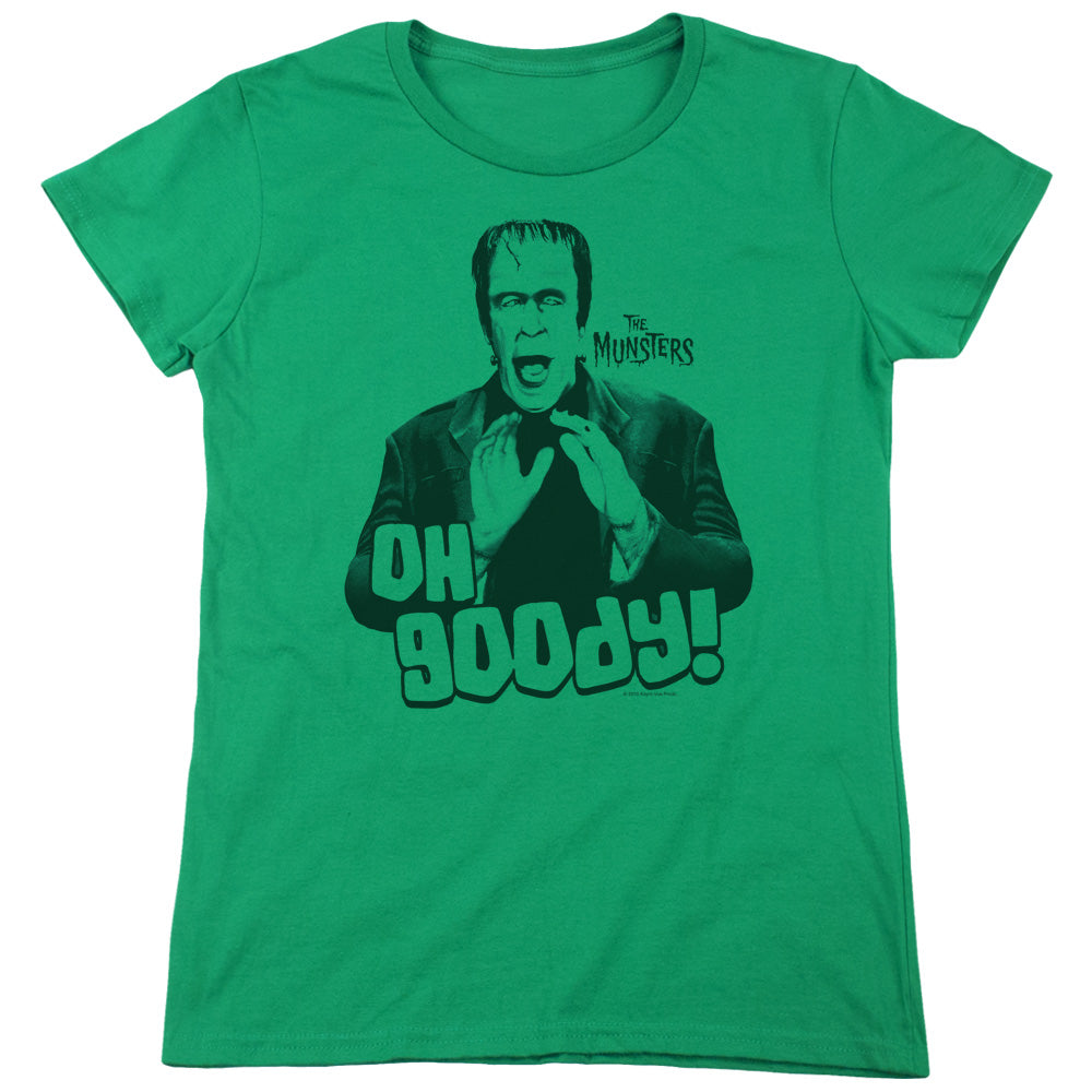 THE MUNSTERS OH GOODY-S/S WOMENS T-Shirt