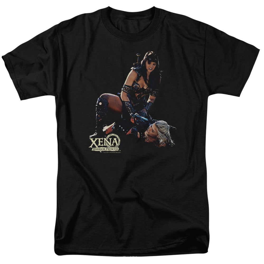 Xena - In Control - Short Sleeve Adult 18/1 - Black T-shirt