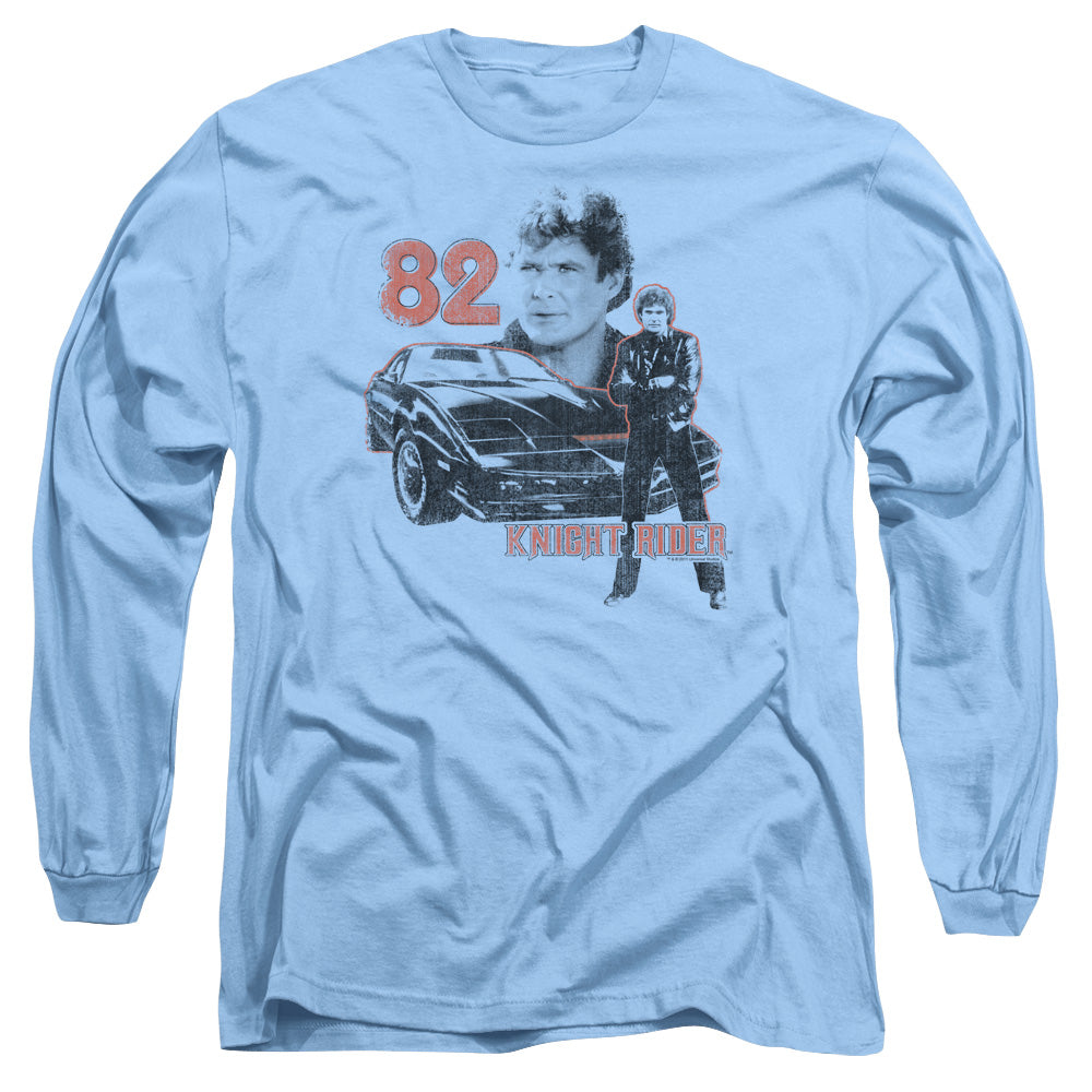 KNIGHT RIDER KITT CONSOL - L/S ADULT 18/1 - CAROLINA BLUE T-Shirt