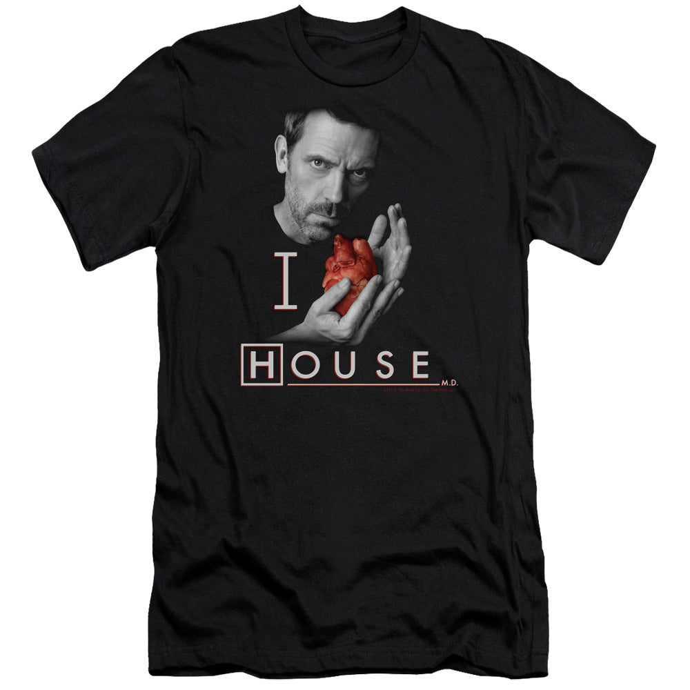 House I Heart House-premuim Canvas Adult Slim