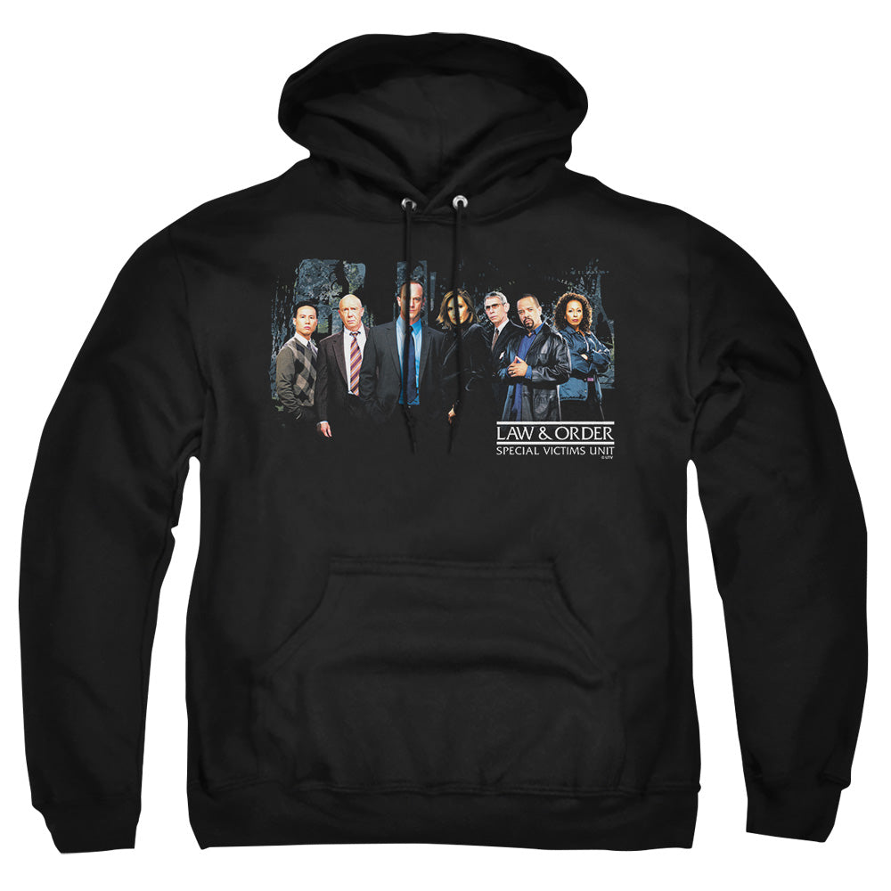 Law And Order Svu - Cast - Adult Pull-over Hoodie - Black