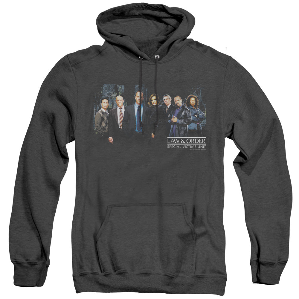 Law And Order Svu Cast - Adult Heather Hoodie - Black