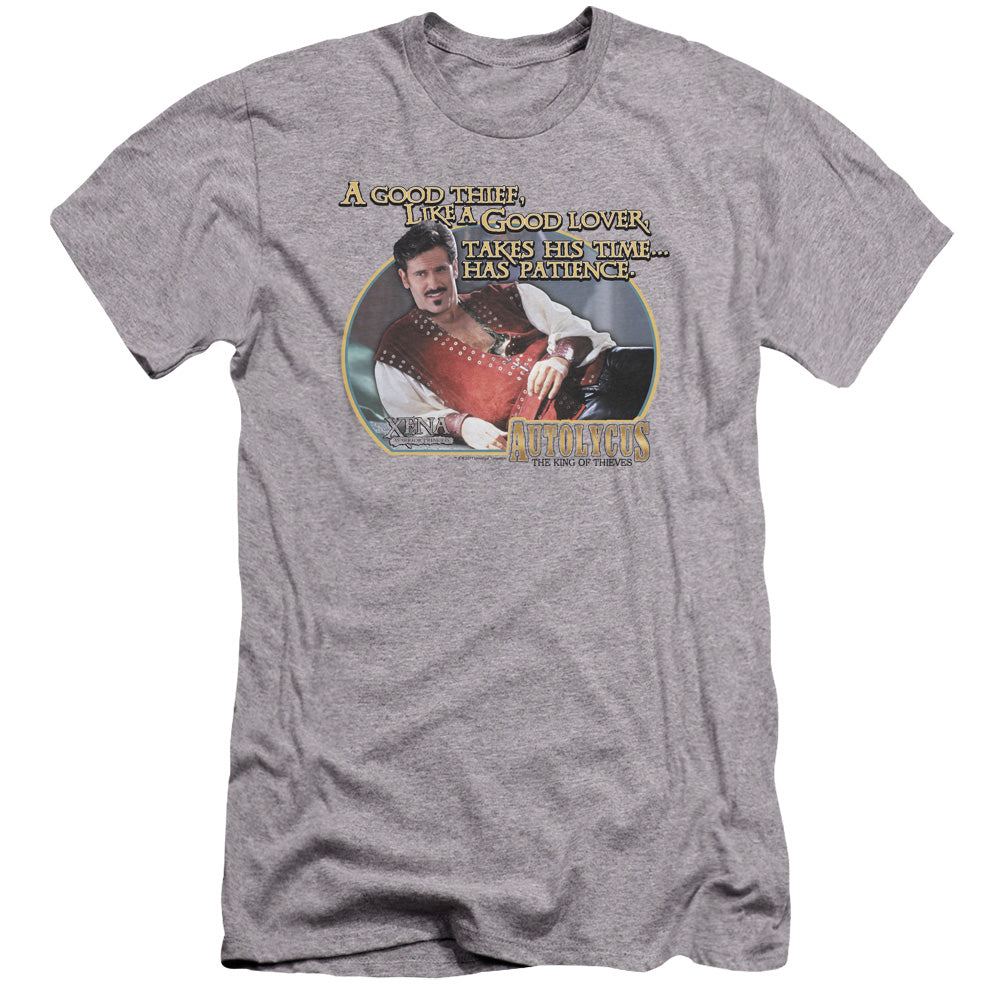 Xena - A Good Thief-premuim Canvas Adult Slim Fit 30/1 - Athletic Heather