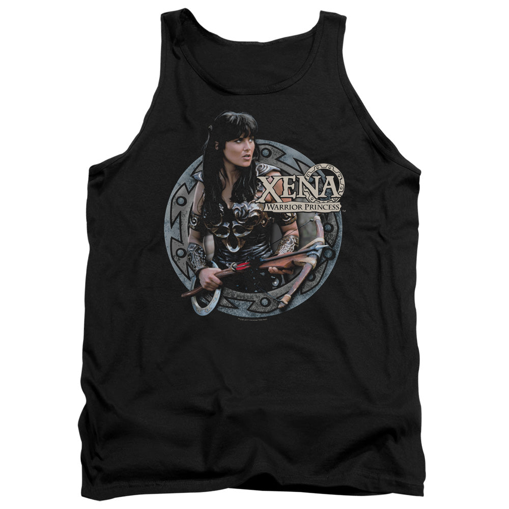 Xena - The Warrior - Adult Tank - Black