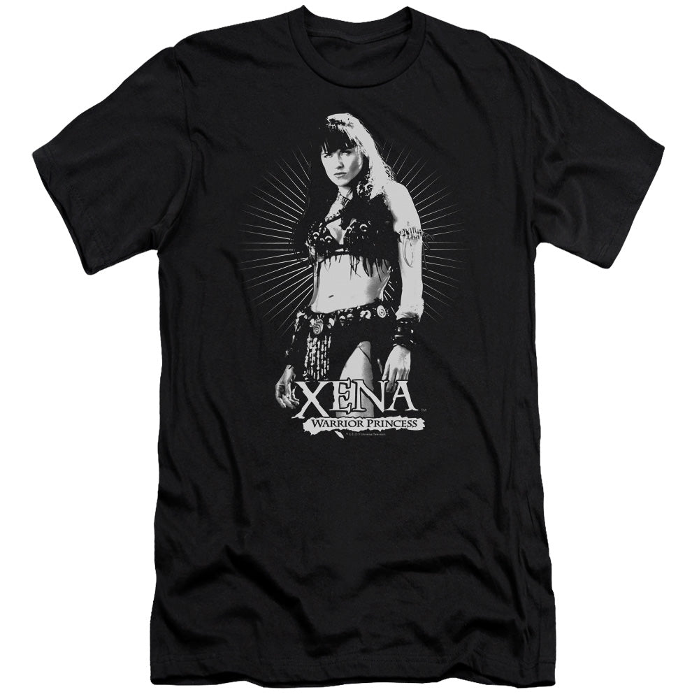 Xena - Dont Mess With Me - Short Sleeve Adult 30/1 - Black T-shirt