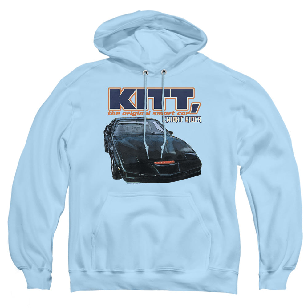 Knight Rider - Original Smart Car - Adult Pull-over Hoodie - Light Blue