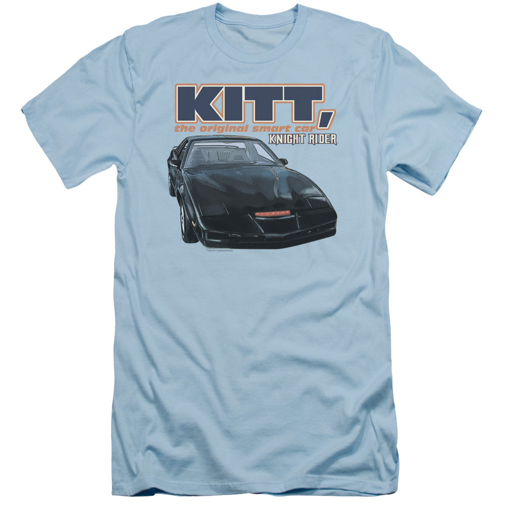 Knight Rider - Original Smart Car - Short Sleeve Adult 30/1 - Light Blue T-shirt