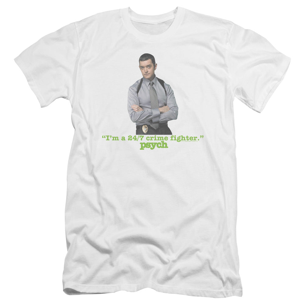 Psych - 247-premuim Canvas Adult Slim Fit 30/1 - White