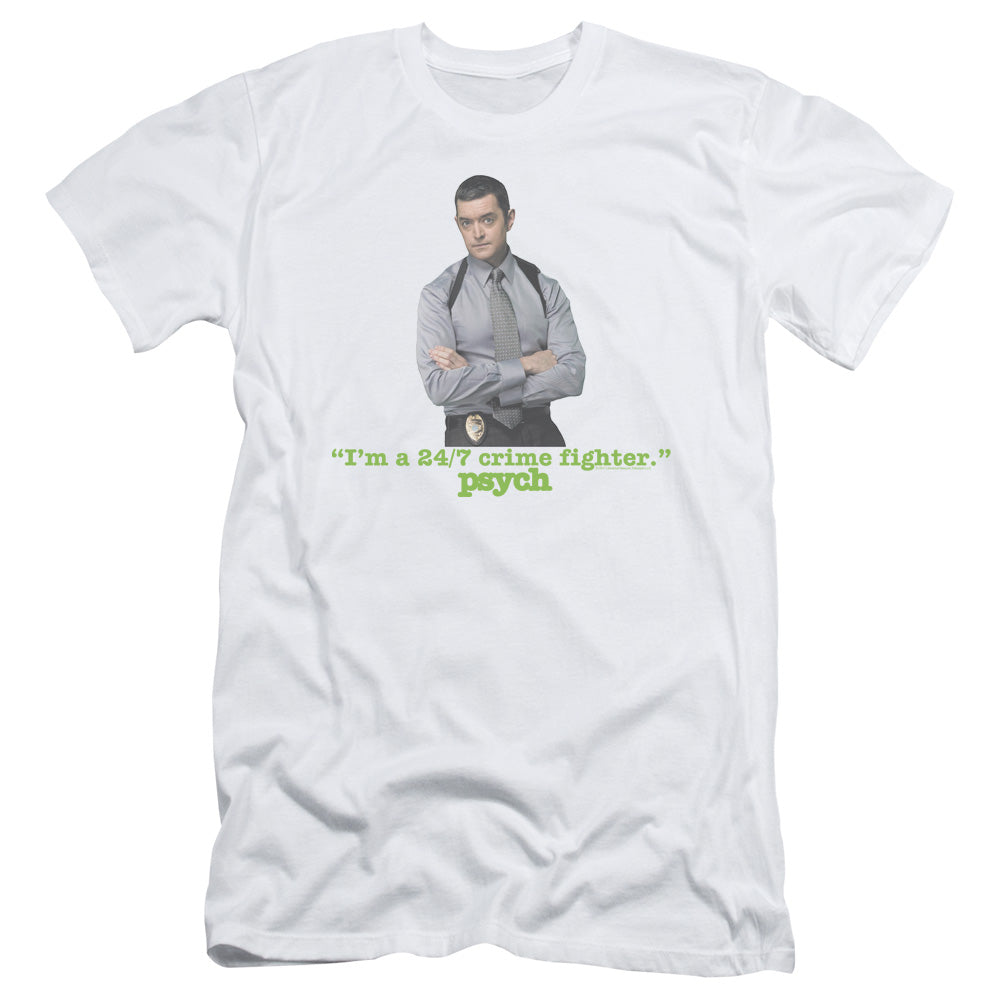 Psych - 247 - Short Sleeve Adult 30/1 - White T-shirt
