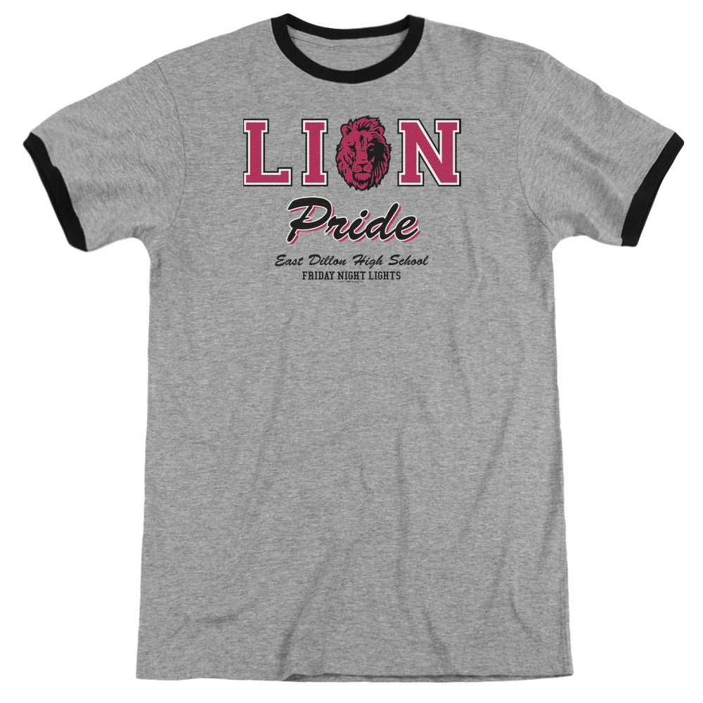 Friday Night Lights - Lions Pride - Adult Ringer - Heather/black