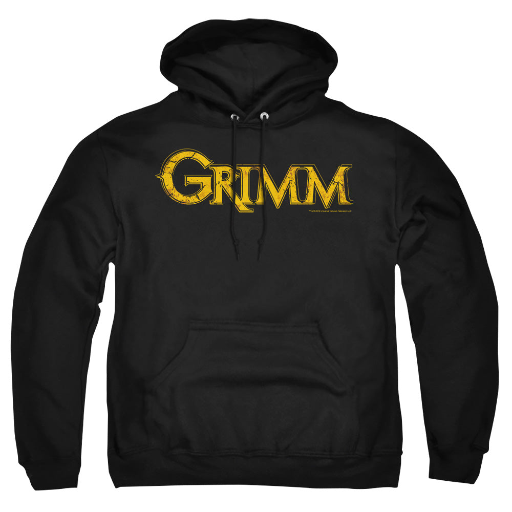 Grimm - Gold Logo - Adult Pull-over Hoodie - Black