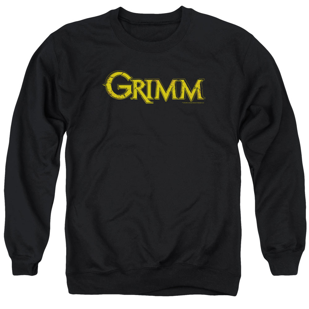 Grimm - Gold Logo - Adult Crewneck Sweatshirt - Black