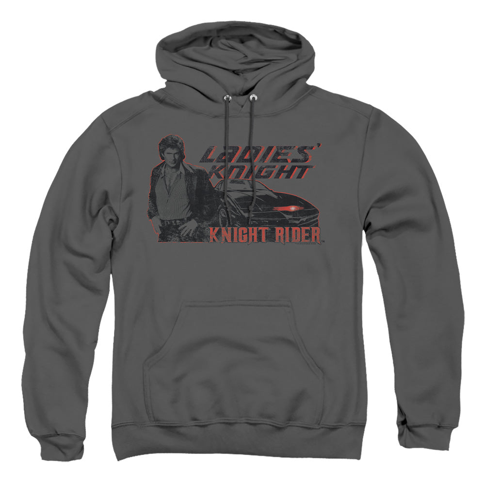 Knight Rider - Ladies Knight - Adult Pull-over Hoodie - Charcoal