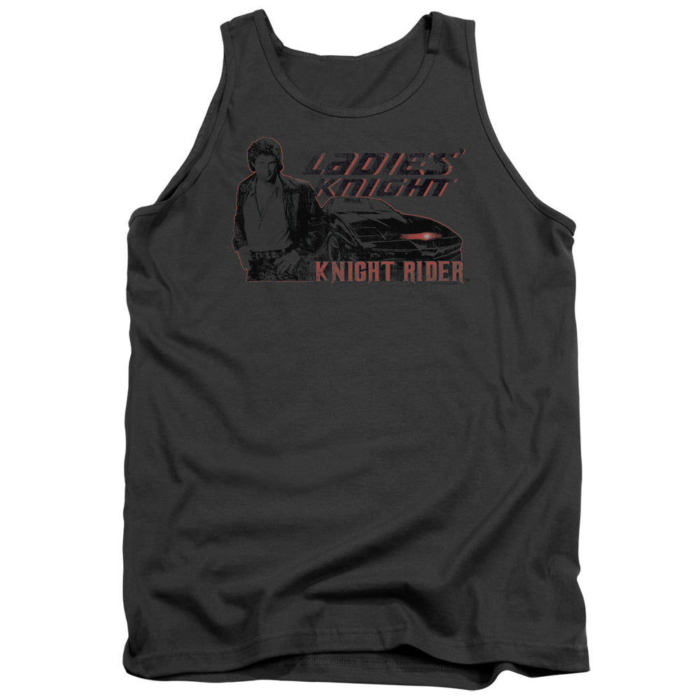 Knight Rider - Ladies Knight - Adult Tank - Charcoal