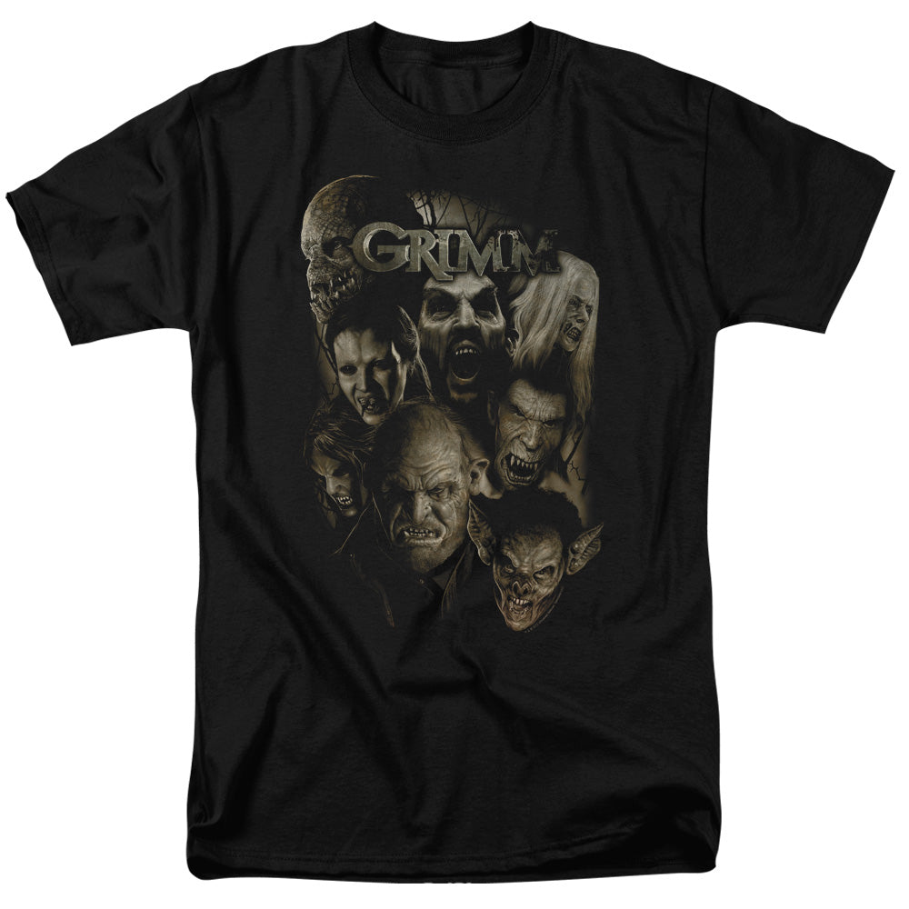 Grimm - Wesen - Short Sleeve Adult 18/1 - Black T-shirt