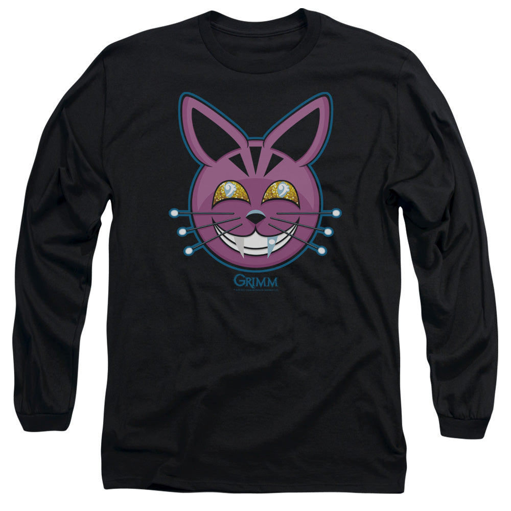 Grimm - Retchid Kat - Long Sleeve Adult 18/1 - Black - Sm - Black T-shirt