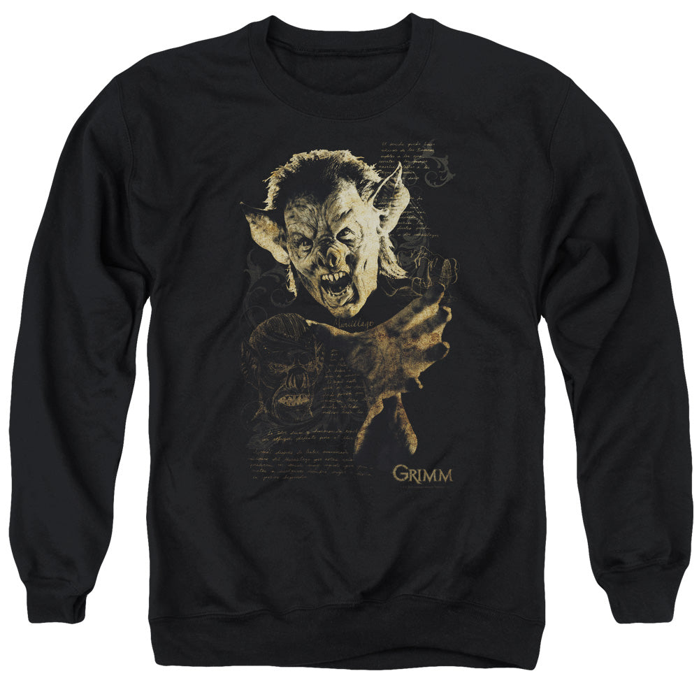 Grimm - Murcielago - Adult Crewneck Sweatshirt - Black