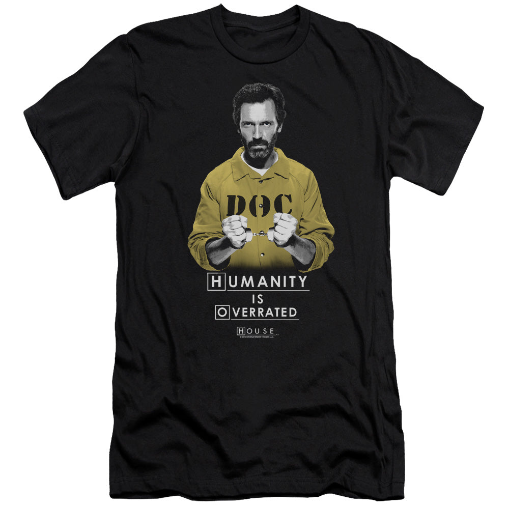 House - Humanity - Short Sleeve Adult 30/1 - Black T-shirt