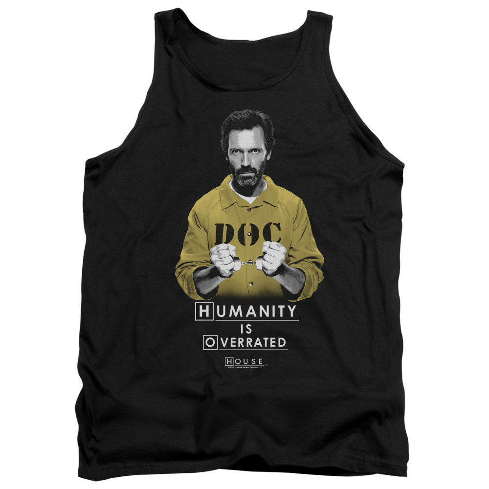 House - Humanity - Adult Tank - Black