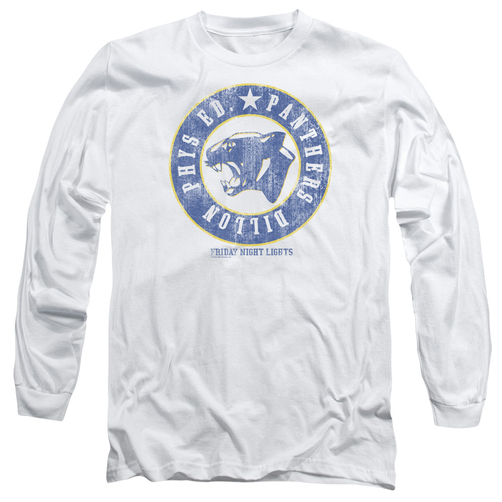 Friday Night Lights - Phys Ed - Long Sleeve Adult 18/1 - White - Md - White T-shirt
