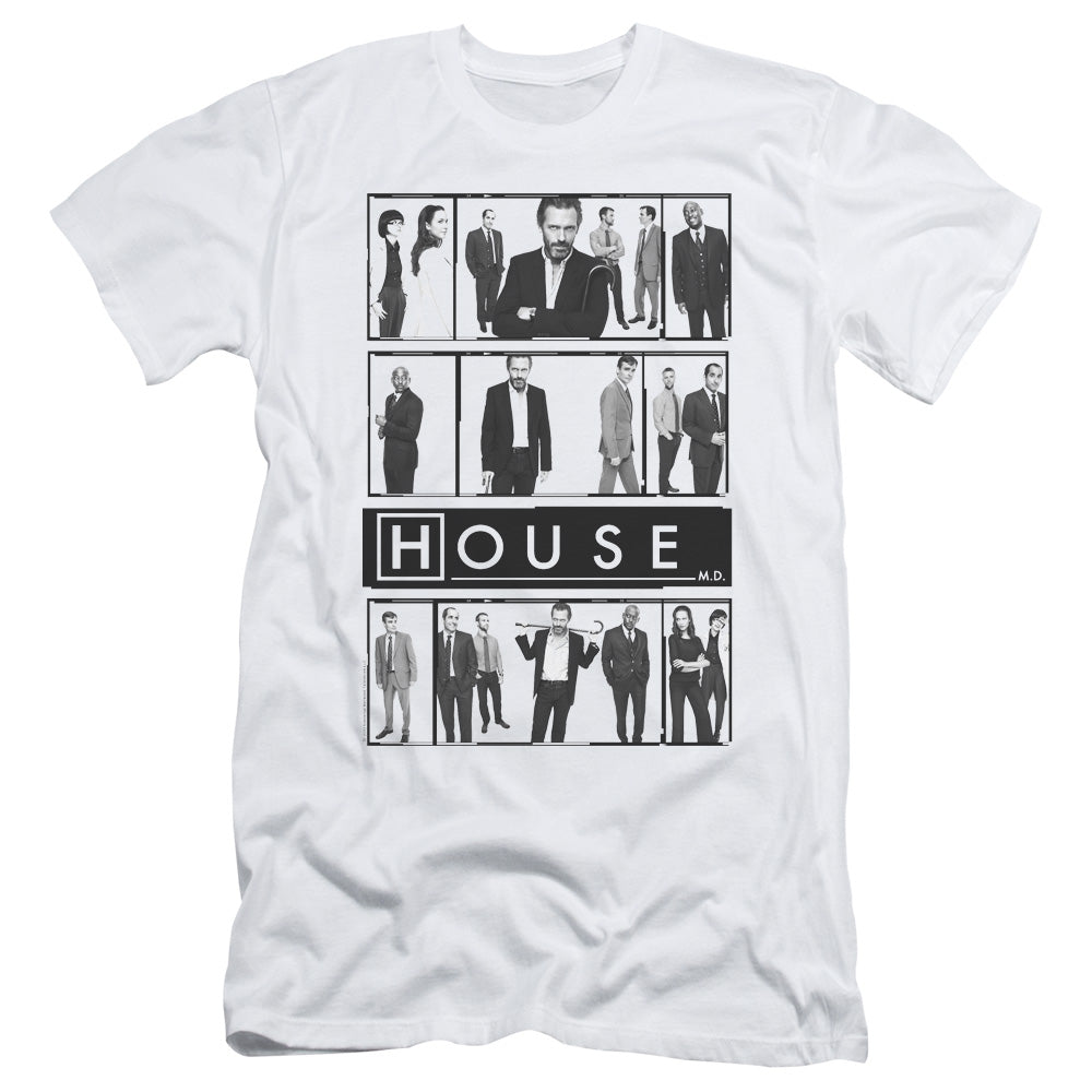 House - Film - Short Sleeve Adult 30/1 - White T-shirt