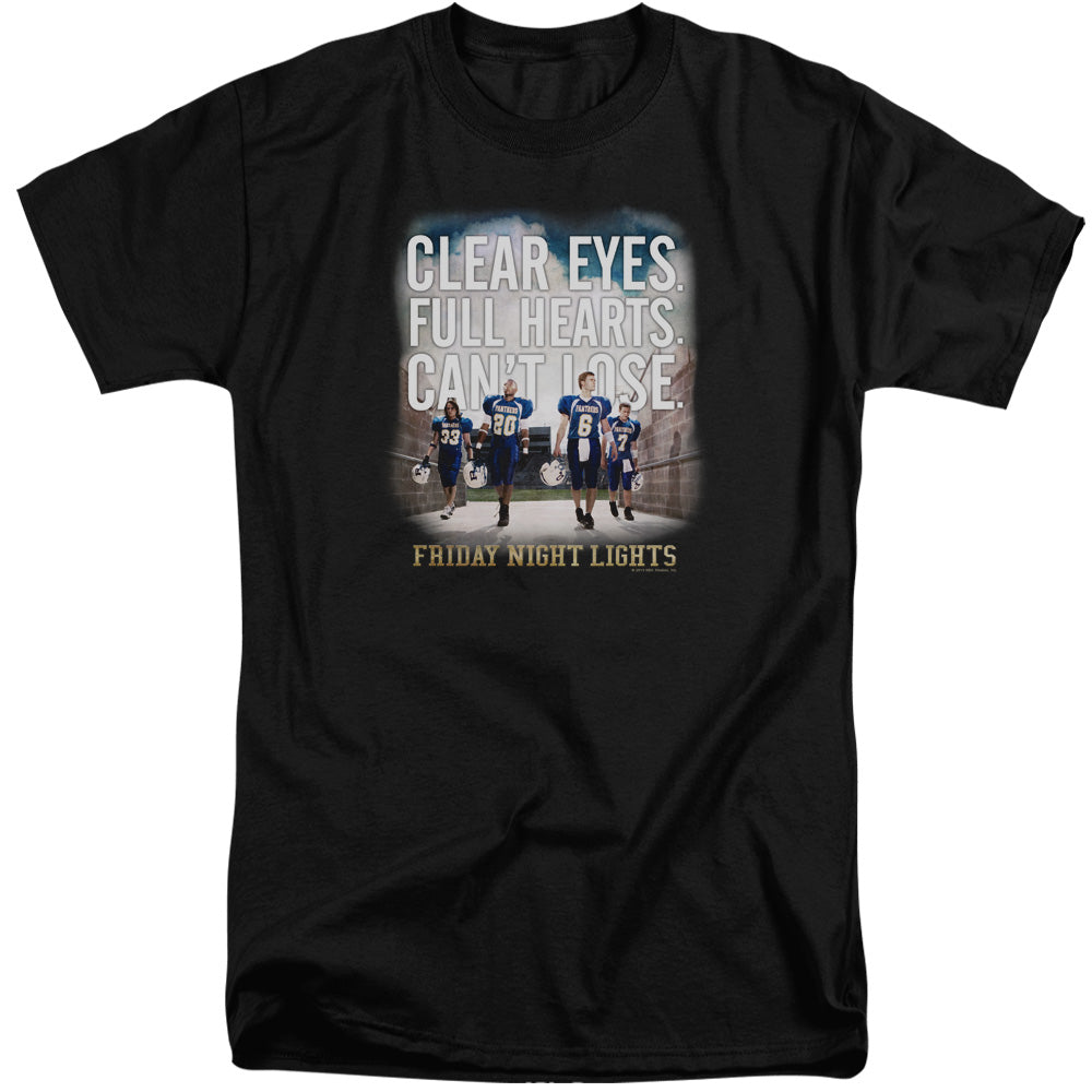 Friday Night Lights - Motivated - Short Sleeve Adult Tall - Black - Xl - Black T-shirt