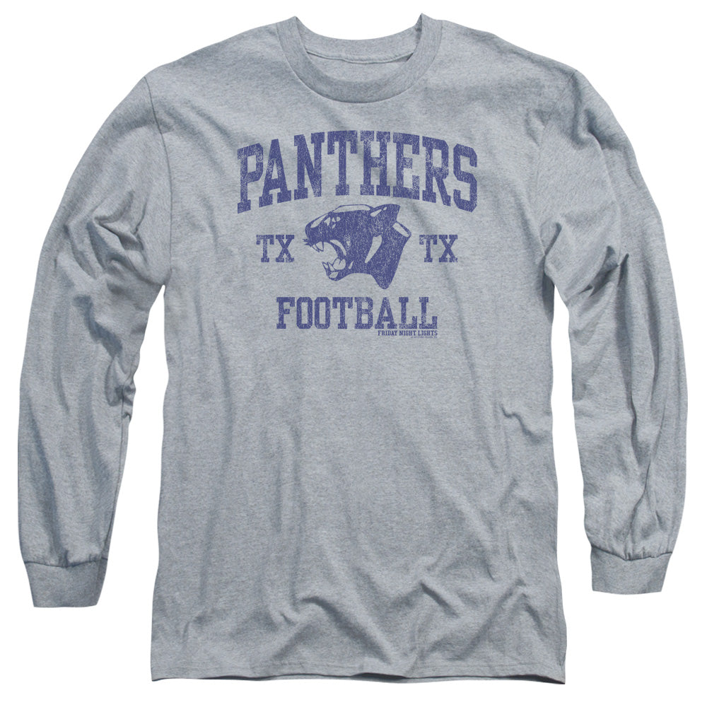 Friday Night Lights - Panther Arch - Long Sleeve Adult 18/1 - Athletic Heather - Sm - Athletic Heather T-shirt