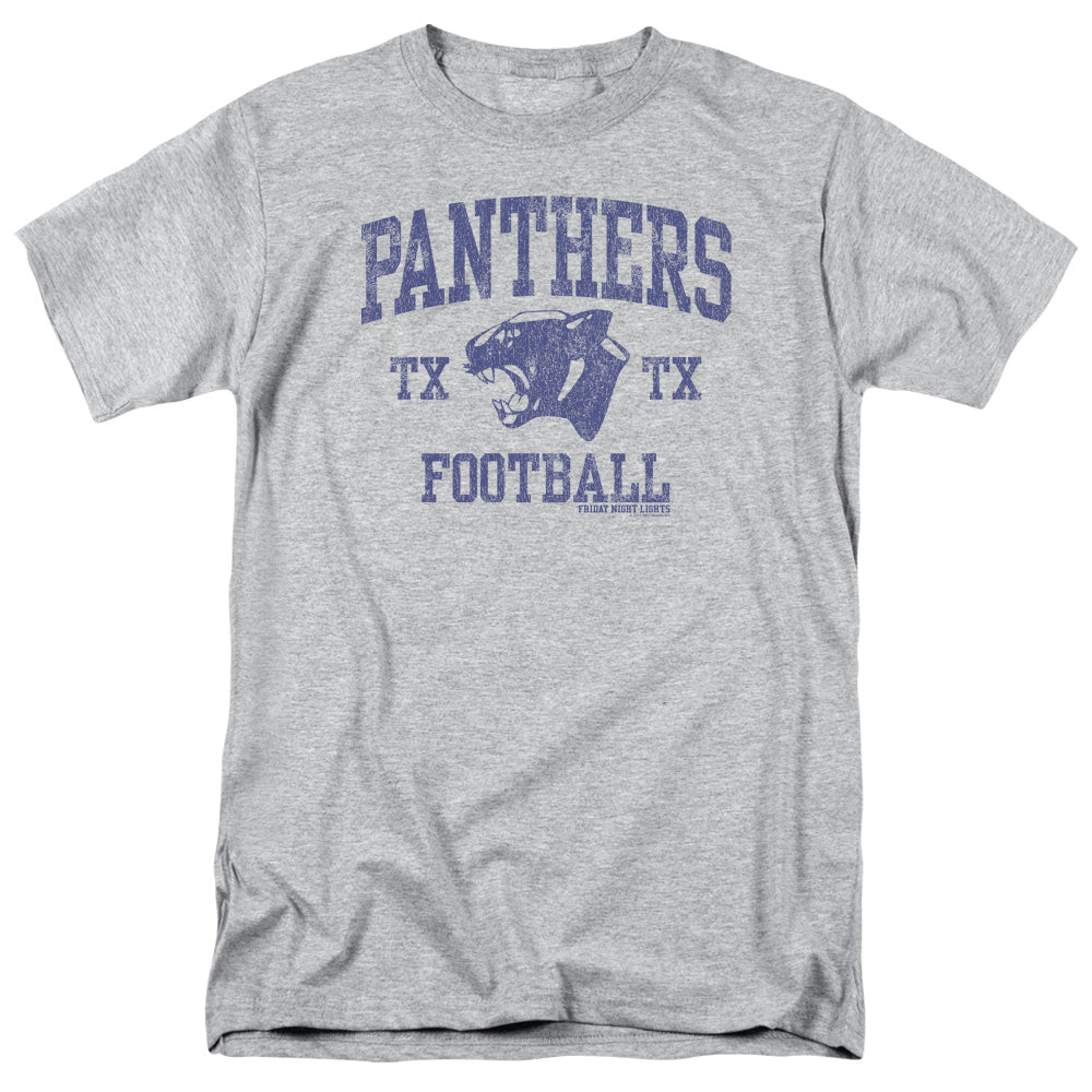Friday Night Lights - Panther Arch - Short Sleeve Adult 18/1 - Athletic Heather - Sm - Athletic Heather T-shirt