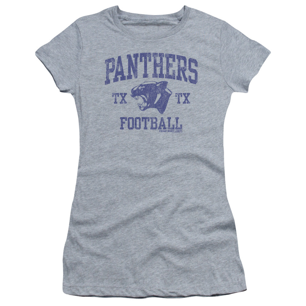 Friday Night Lights - Panther Arch - Short Sleeve Junior Sheer - Athletic Heather - Sm - Athletic Heather T-shirt