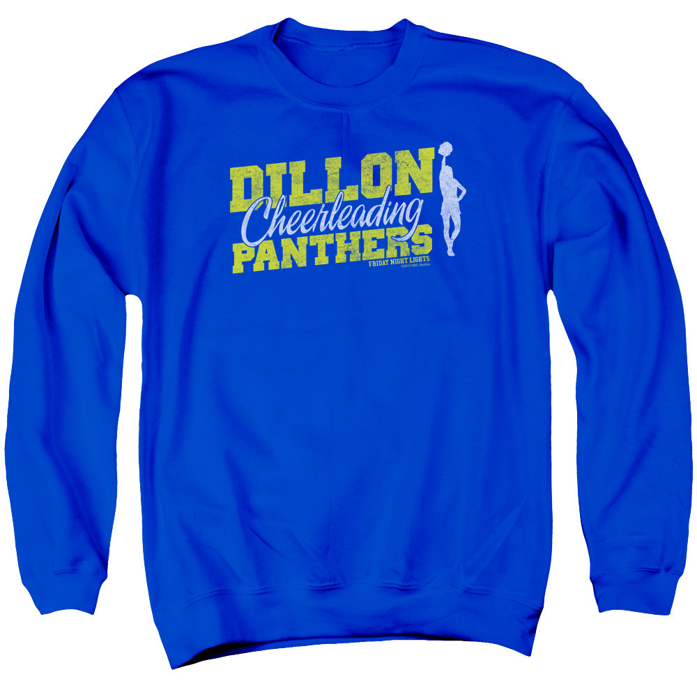 Friday Night Lights - Cheer Squad - Adult Crewneck Sweatshirt - Royal Blue