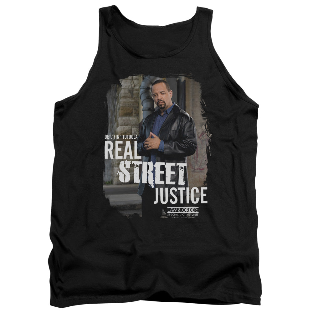 Law And Order Svu - Street Justice - Adult Tank - Black
