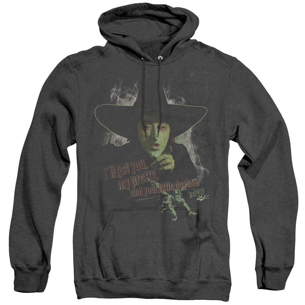 Wizard Of Oz - And Your Little Dog Too - Adult Heather Hoodie - Black