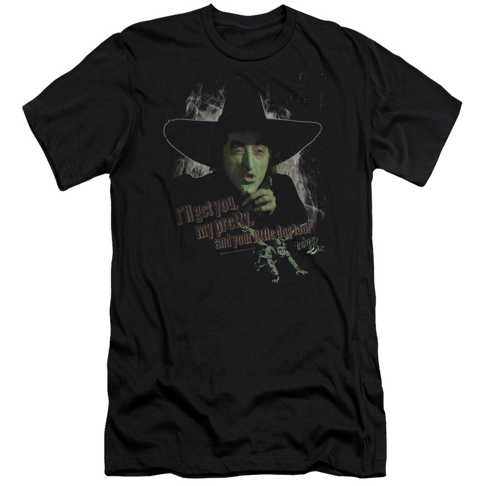 Wizard Of Oz - And Your Little Dog Too-hbo Short Sleeve Adult 30/1 - Black T-shirt