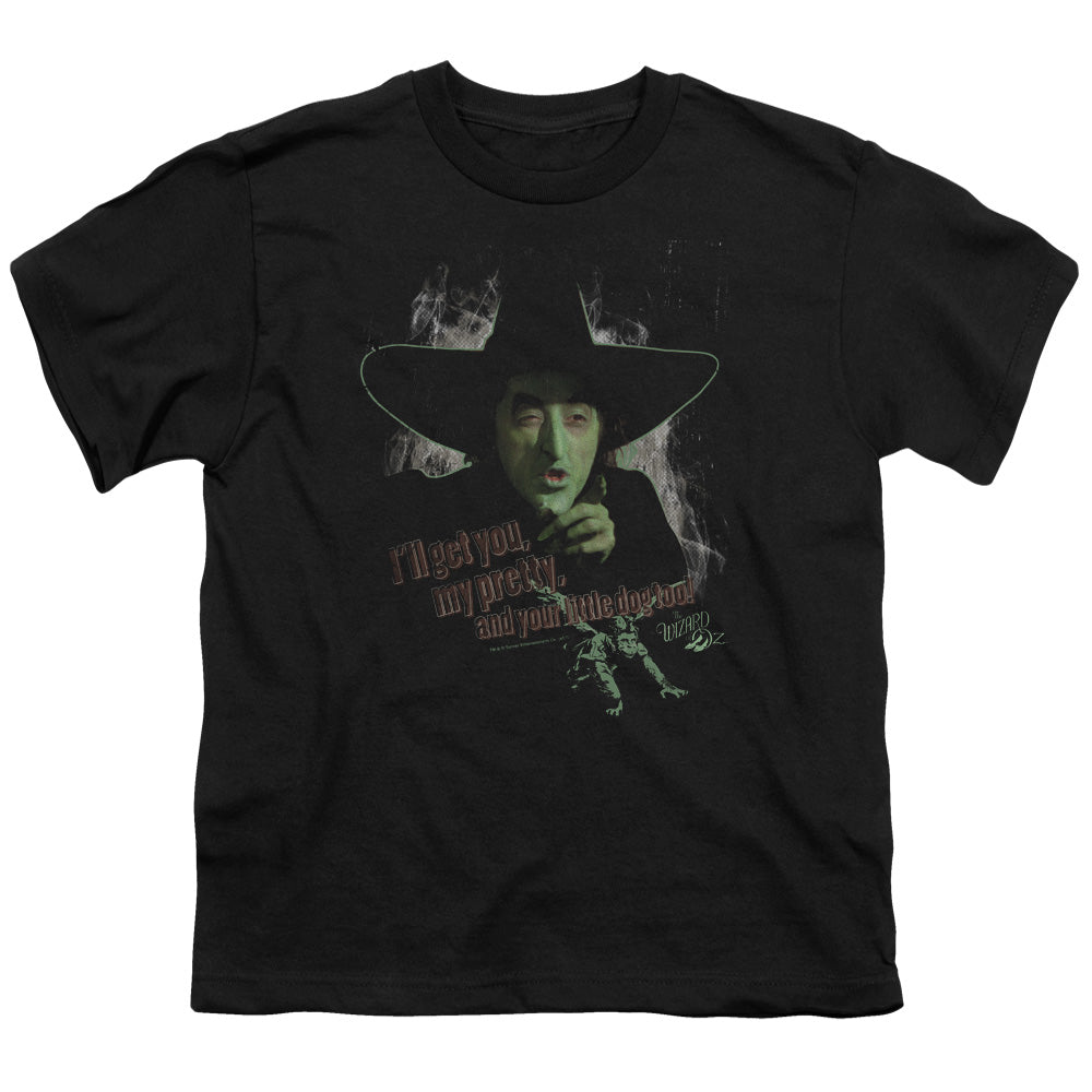 Wizard Of Oz - And Your Little Dog Too - Short Sleeve Youth 18/1 - Black T-shirt