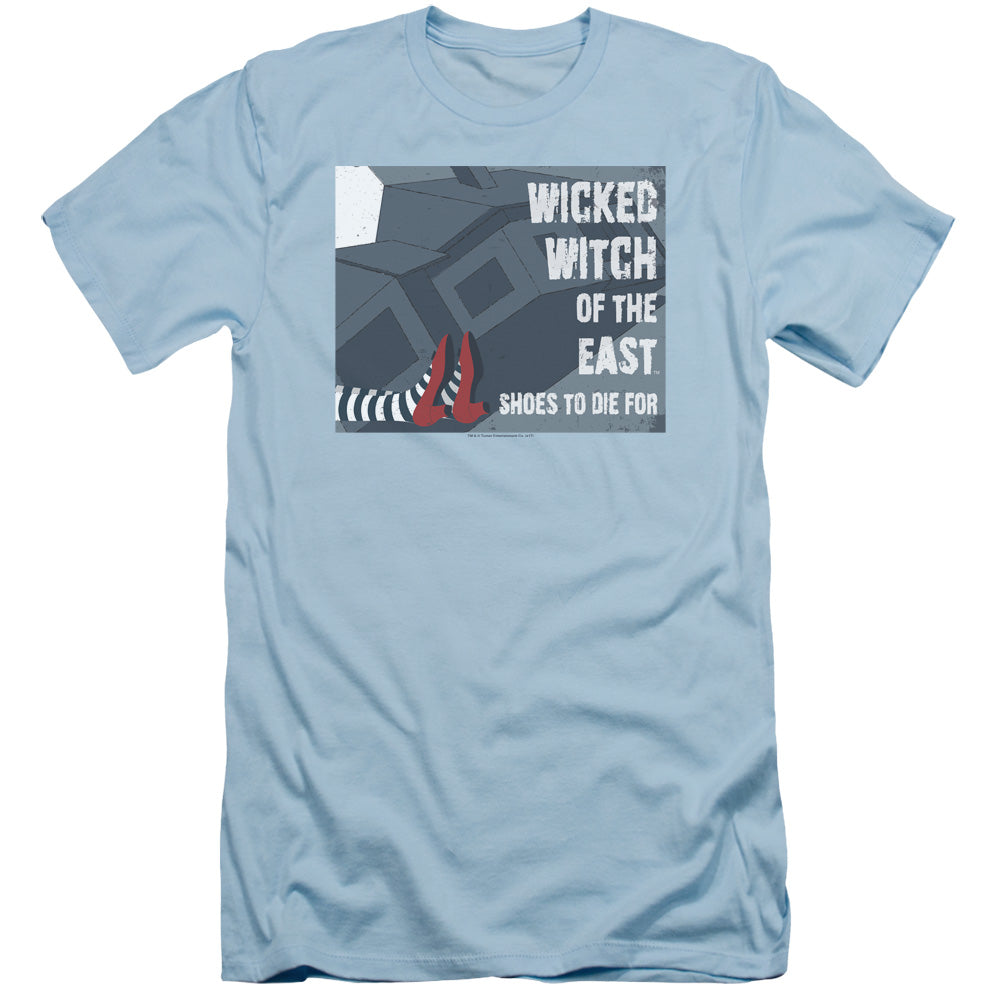 Wizard Of Oz - Shoes To Die For - Short Sleeve Adult 30/1 - Light Blue T-shirt